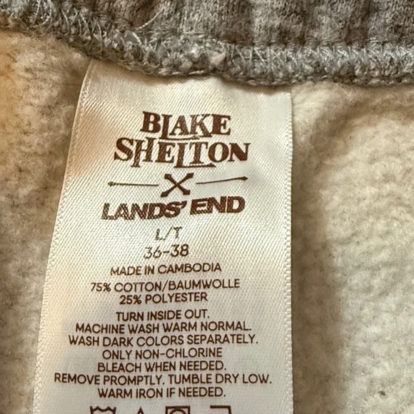 Lands End Blake Shelton Collection Men’s Sweats
